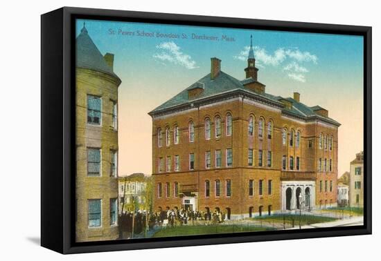 St. Peter's School, Dorchester, Mass.-null-Framed Stretched Canvas