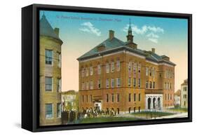 St. Peter's School, Dorchester, Mass.-null-Framed Stretched Canvas