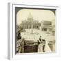 St Peter's Square and Basilica and the Vatican, Rome, Italy-Underwood & Underwood-Framed Photographic Print