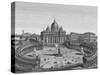 St. Peter's Square and Basilica-null-Stretched Canvas