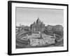 St. Peter's Square and Basilica-null-Framed Giclee Print