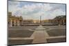 St Peter's Square and St Peter's Basilica at Vatican City, center of Catholic Church, Rome, Ital...-null-Mounted Photographic Print