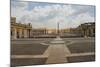 St Peter's Square and St Peter's Basilica at Vatican City, center of Catholic Church, Rome, Ital...-null-Mounted Photographic Print