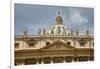 St Peter's Square and St Peter's Basilica at Vatican City, center of Catholic Church, Rome, Ital...-null-Framed Photographic Print