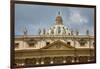 St Peter's Square and St Peter's Basilica at Vatican City, center of Catholic Church, Rome, Ital...-null-Framed Photographic Print