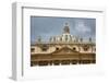 St Peter's Square and St Peter's Basilica at Vatican City, center of Catholic Church, Rome, Ital...-null-Framed Photographic Print