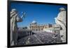 St. Peter's Square and St. Peter's Basilica during a Mass marking the Jubilee for Catechists-Godong-Framed Photographic Print