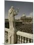 St. Peter's Square, Easter 1975, Rome, Lazio, Italy-Christina Gascoigne-Mounted Photographic Print