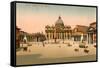 St. Peter's Square, Rome, Italy-null-Framed Stretched Canvas