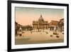 St. Peter's Square, Rome, Italy-null-Framed Premium Giclee Print
