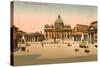 St. Peter's Square, Rome, Italy-null-Stretched Canvas