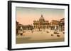 St. Peter's Square, Rome, Italy-null-Framed Art Print