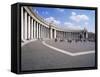 St. Peter's Square, Vatican, Rome, Lazio, Italy-Hans Peter Merten-Framed Stretched Canvas