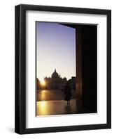 St. Peter's Square, Vatican State, Rome, Italy-Angelo Cavalli-Framed Photographic Print