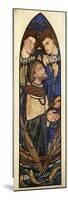 St. Peter Sinking in the Sea of Tiberias-Edward Burne-Jones-Mounted Giclee Print