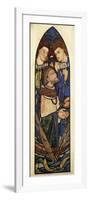 St. Peter Sinking in the Sea of Tiberias-Edward Burne-Jones-Framed Giclee Print