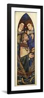 St. Peter Sinking in the Sea of Tiberias-Edward Burne-Jones-Framed Giclee Print