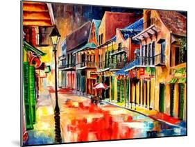 St Peter Street Jive - New Orleans-Diane Millsap-Mounted Art Print