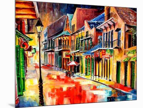 St Peter Street Jive - New Orleans-Diane Millsap-Mounted Art Print