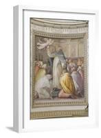 St Peter the Martyr Chases the Devils Away with the Host-null-Framed Giclee Print