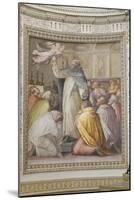 St Peter the Martyr Chases the Devils Away with the Host-null-Mounted Giclee Print