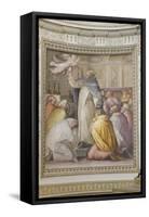 St Peter the Martyr Chases the Devils Away with the Host-null-Framed Stretched Canvas