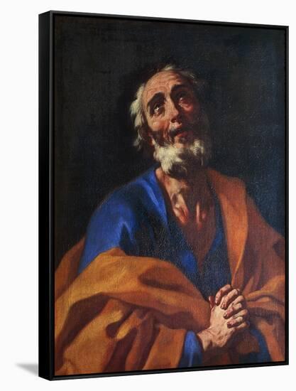 St Peter-Francesco Solimena-Framed Stretched Canvas