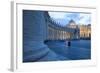 St. Peters and Piazza San Pietro at Dusk, Vatican City, UNESCO World Heritage Site, Rome, Lazio-Frank Fell-Framed Photographic Print