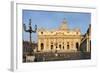 St. Peters and Piazza San Pietro in the Early Morning, Vatican City, Rome, Lazio, Italy-James Emmerson-Framed Photographic Print