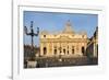 St. Peters and Piazza San Pietro in the Early Morning, Vatican City, Rome, Lazio, Italy-James Emmerson-Framed Photographic Print