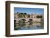 St. Peters and River Tiber, Rome, Lazio, Italy, Europe-Frank Fell-Framed Photographic Print
