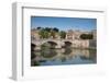 St. Peters and River Tiber, Rome, Lazio, Italy, Europe-Frank Fell-Framed Photographic Print