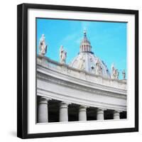 St Peters Basilica, Rome-Tosh-Framed Art Print