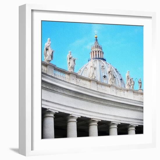 St Peters Basilica, Rome-Tosh-Framed Art Print