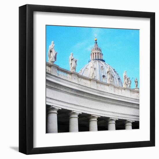 St Peters Basilica, Rome-Tosh-Framed Art Print