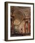 St Peters Basilica, Rome-Giacinto Gigante-Framed Giclee Print