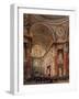 St Peters Basilica, Rome-Giacinto Gigante-Framed Giclee Print