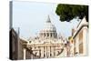 St. Peters' Dome, Vatican City, UNESCO World Heritage Site, Rome, Lazio, Italy, Europe-Nico Tondini-Stretched Canvas