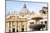 St. Peters' Dome, Vatican City, UNESCO World Heritage Site, Rome, Lazio, Italy, Europe-Nico Tondini-Mounted Photographic Print