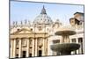 St. Peters' Dome, Vatican City, UNESCO World Heritage Site, Rome, Lazio, Italy, Europe-Nico Tondini-Mounted Photographic Print