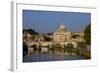 St Peters Rome Across River Tiber-Charles Bowman-Framed Photographic Print