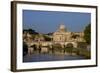 St Peters Rome Across River Tiber-Charles Bowman-Framed Photographic Print