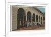 St. Petersburg, FL - Exterior View of Post Office-Lantern Press-Framed Premium Giclee Print