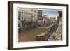 St. Petersburg, FL - View of Central Ave with Cars-Lantern Press-Framed Art Print