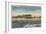 St. Petersburg, FL - View of Treasure Island Beach-Lantern Press-Framed Art Print