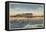 St. Petersburg, FL - View of Treasure Island Beach-Lantern Press-Framed Stretched Canvas