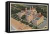 St. Petersburg, Florida - Aerial of Don Ce-Sar Hotel-Lantern Press-Framed Stretched Canvas