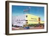 St. Petersburg, Florida - Exterior View of Webb's City Drugstore-Lantern Press-Framed Art Print