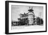St. Petersburg, Florida - Hotel Detroit Exterior View-Lantern Press-Framed Art Print