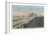 St. Petersburg, Florida - View of Million Dollar Pier-Lantern Press-Framed Art Print